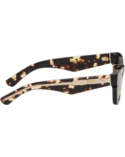 Burberry Gray Rectangle Sunglasses