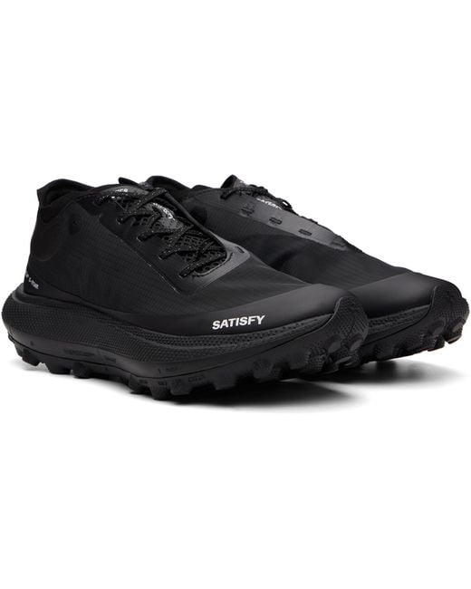 Satisfy Black 'Therocker' Sneakers for men