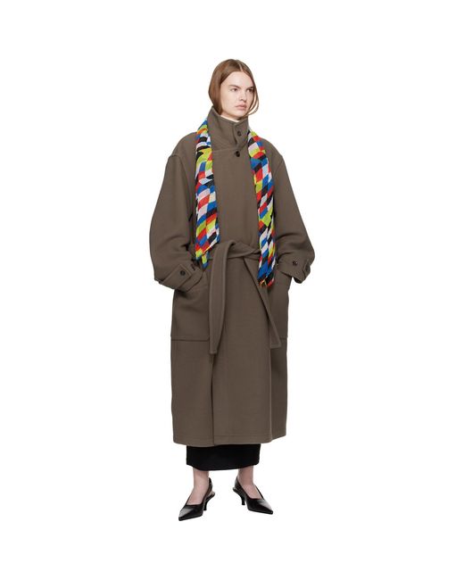 Pleats Please Issey Miyake Dancing Square Scarf in Blue | Lyst