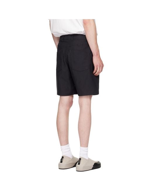 Arc'teryx Black Kragg 9 Cotton Shorts for men