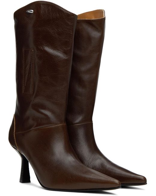 Our Legacy Brown Envelope Boots