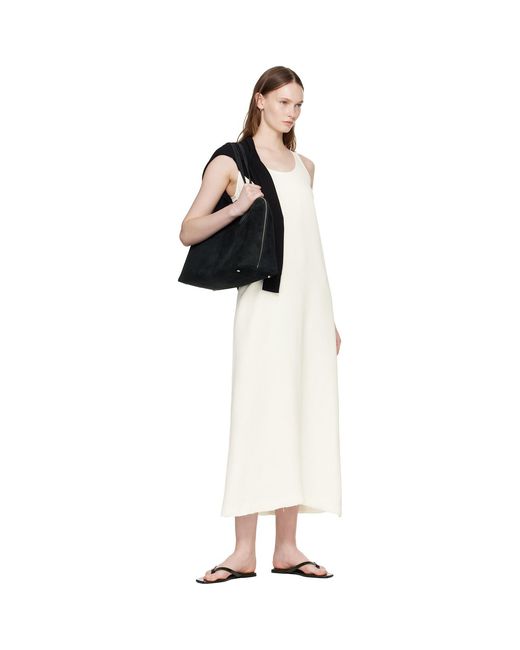 Totême Black Suede Day Tote