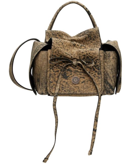 Acne Studios Brown Mini Multipocket Shoulder Bag in Black | Lyst Canada