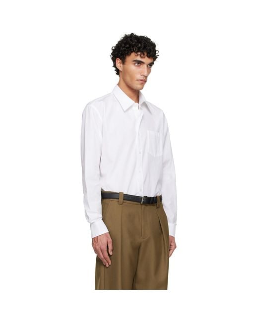 A.P.C. White Owen Shirt for men