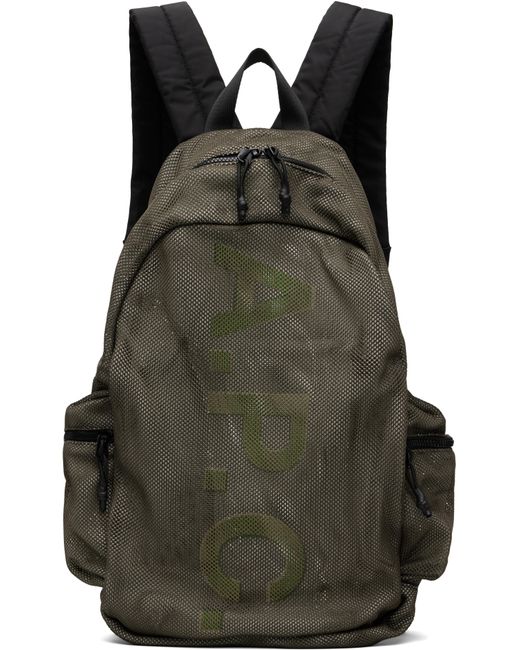 A.P.C. Black Tech Rebound Backpack for men