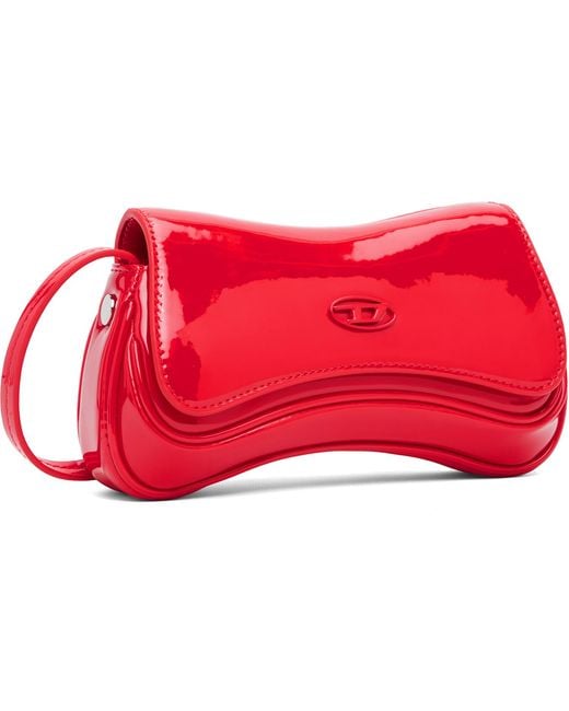 DIESEL Red Play Crossbody Xs Bag