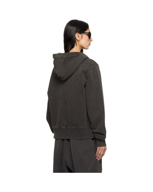 Entire studios Red Slim Zip Up Hoodie