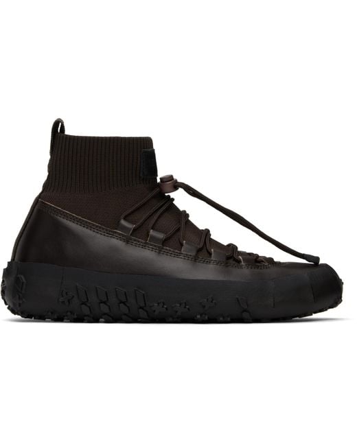 Lemaire Black Vibram Wrap On Sneakers