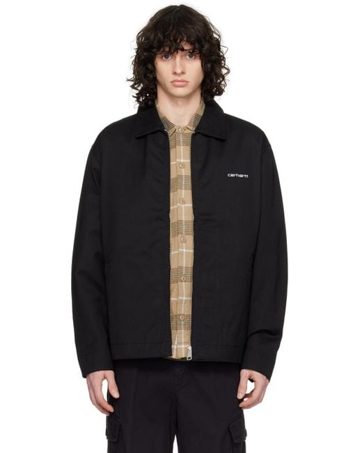 Carhartt Black Module Script Jacket for men