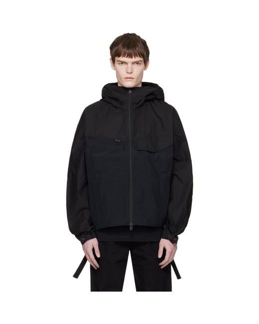 Y-3 Black Field Jacket for men
