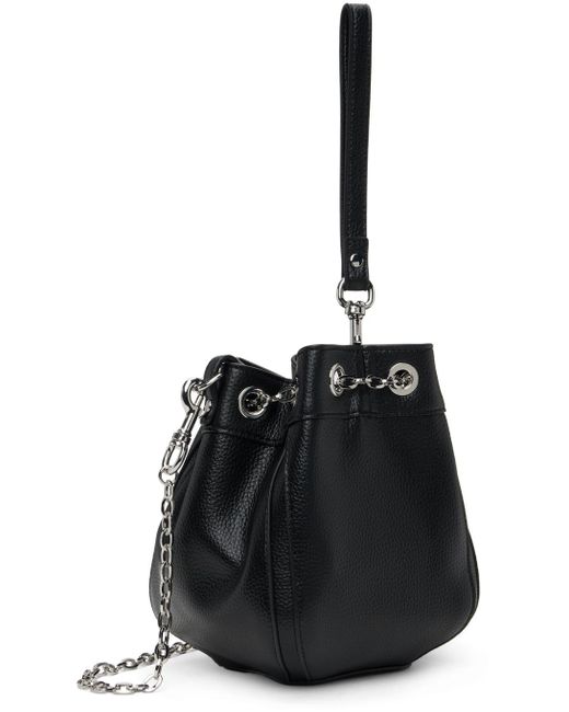 Vivienne Westwood Black Chrissy Small Bucket Bag