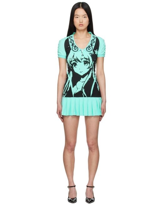 Ashley Williams Black Amelia Minidress