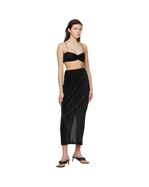 Camisole Noire En Polyester Third Form en coloris Black