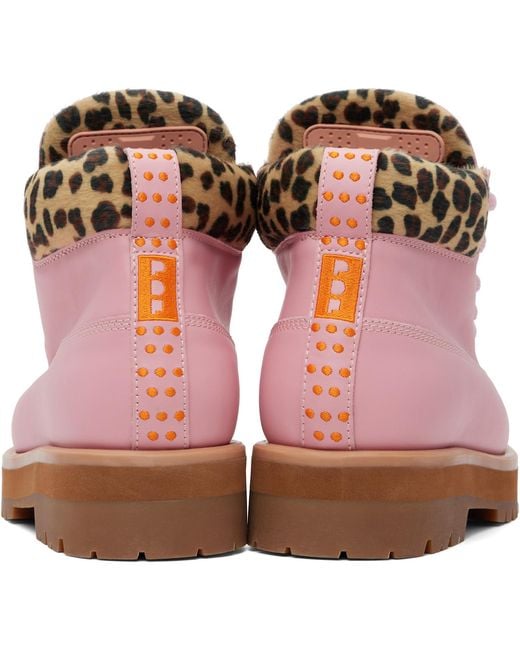 PDF Pink Strada Low Cheetah Boots for men