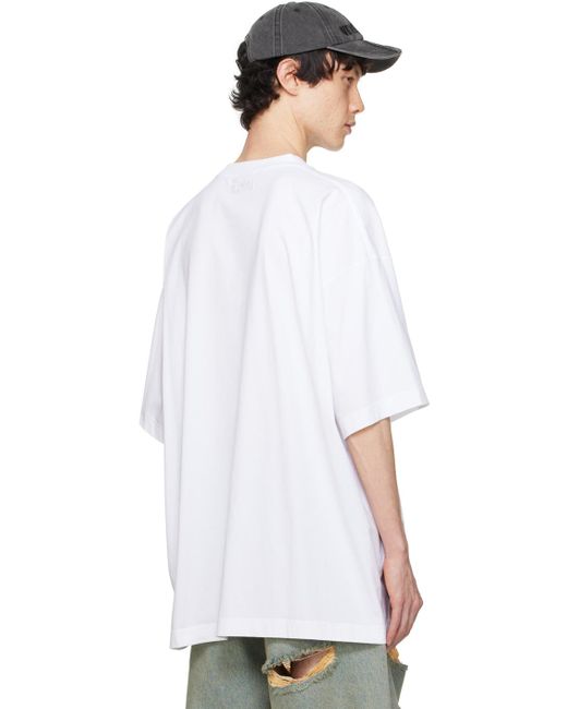 Vetements White Spring Water T-shirt for men