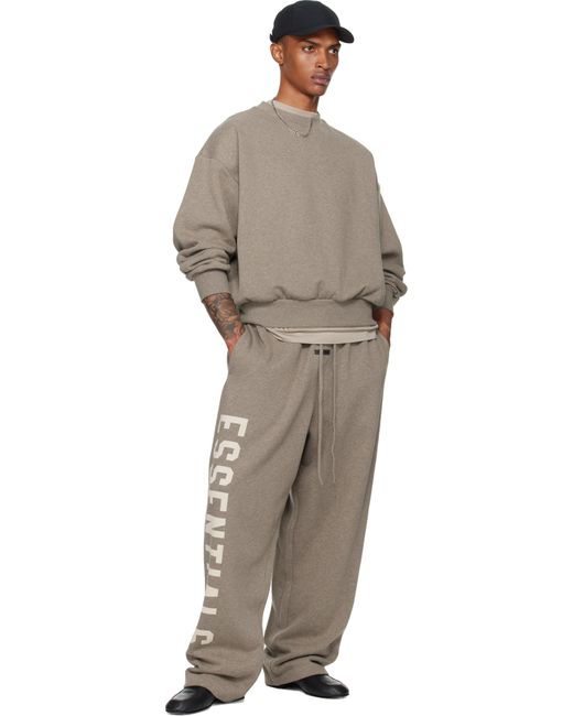 Fear Of God Natural Lounge Fleece Sweatpants for men