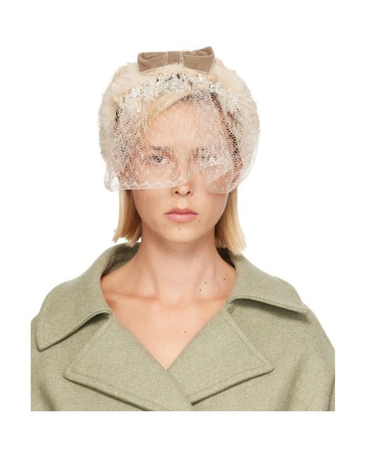 Anna Sui Multicolor Veil Headband