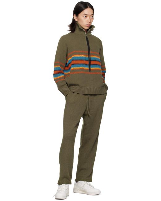 Craig Green Green Tape Sweatpants for men