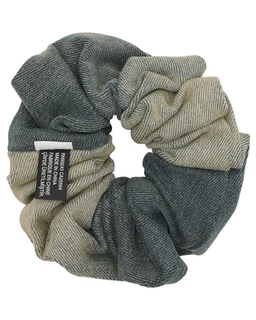 DIESEL Green Bangle Denim Scrunchie