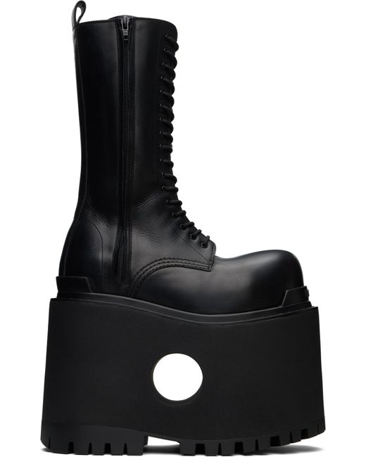 Balenciaga Black Giant High Boots for men