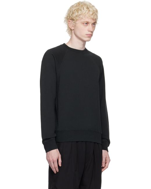 メンズ Tom Ford ガーメントダイ スウェットシャツ Black