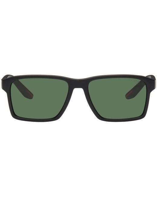 Prada Green Linea Rossa Sunglasses for men