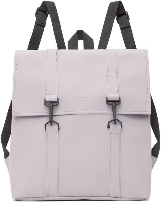 Rains Pink Msn Mini Backpack for men