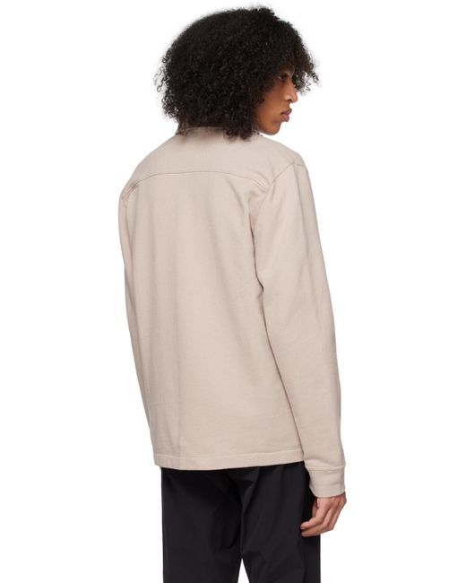 Norse Projects Black Beige Tab Series Jorn Shirt for men