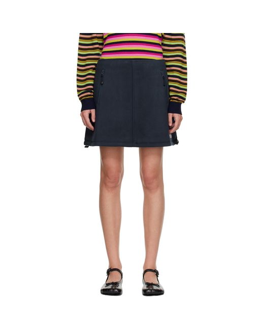 Sandy Liang Black Polar Miniskirt