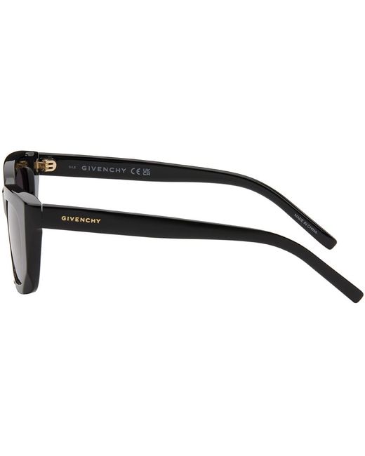 Givenchy Black Rectangle Sunglasses
