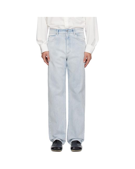 MM6 by Maison Margiela White 5 Pockets Jeans for men