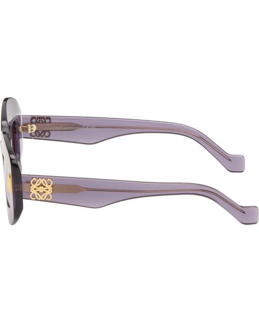 Loewe Gray Anagram Sunglasses
