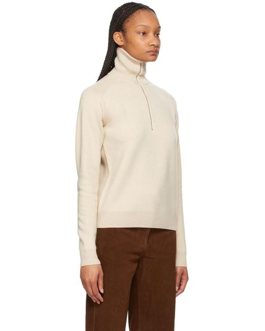 Toteme zip online sweater