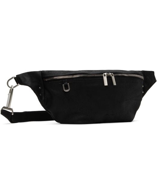 【Rick Owens】ブラック Hollywood Club ポーチ Black Hollywood Club Pouch by Rick Owens on Sale