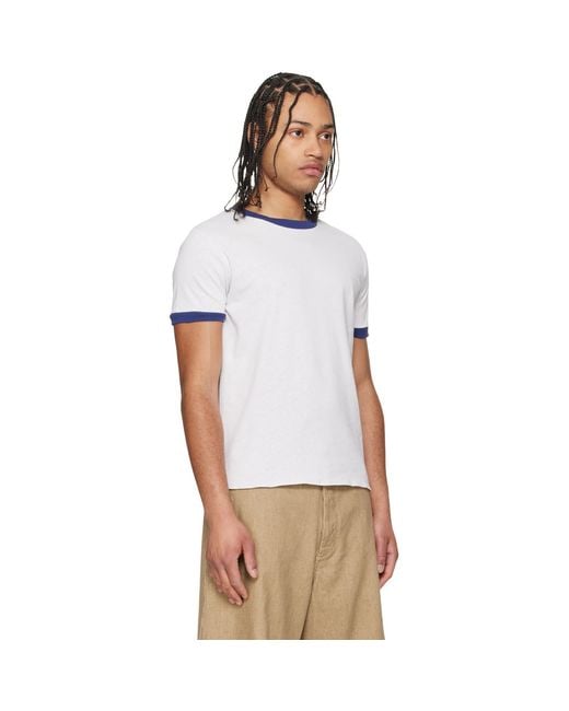 A.P.C. White Jules T-Shirt for men