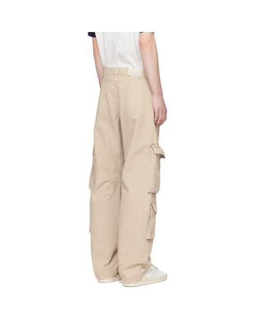 Golden Goose Deluxe Brand Natural En Goose Pocket Cargo Pants for men