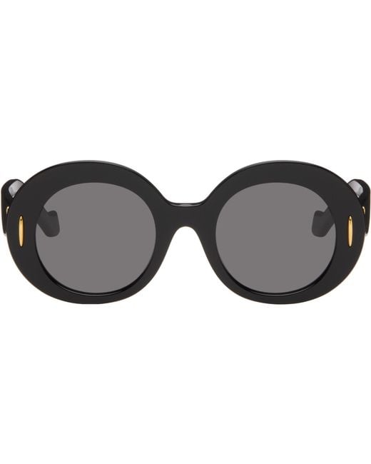 Loewe Black Anagram Sunglasses for men