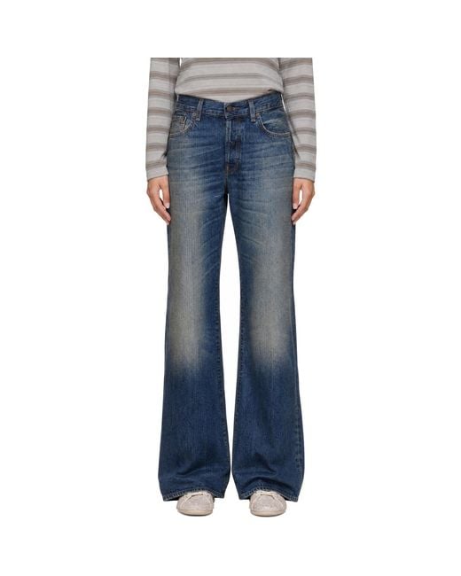 Acne Blue 2009F Straight-Leg Jeans