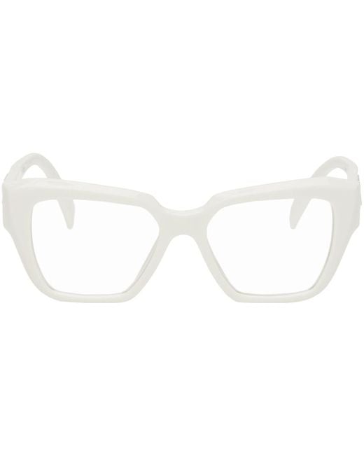 Prada Black White Cat-eye Glasses