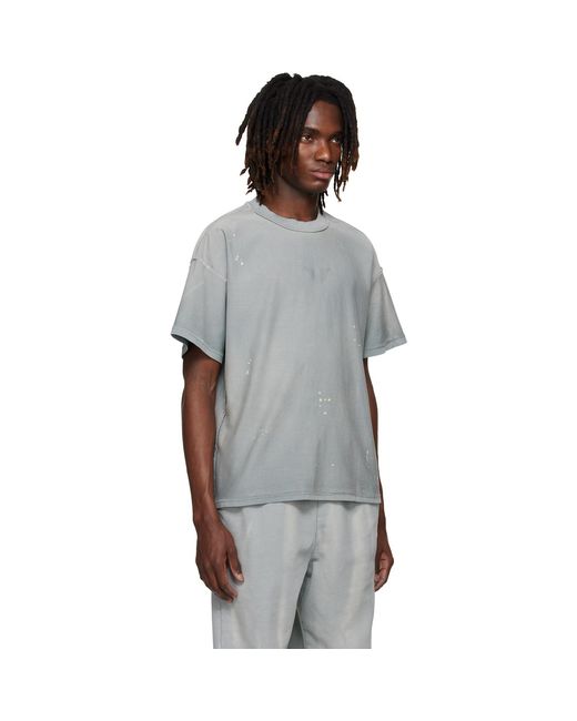 ALEXANDER DIGENOVA Black Inside-Out T-Shirt for men