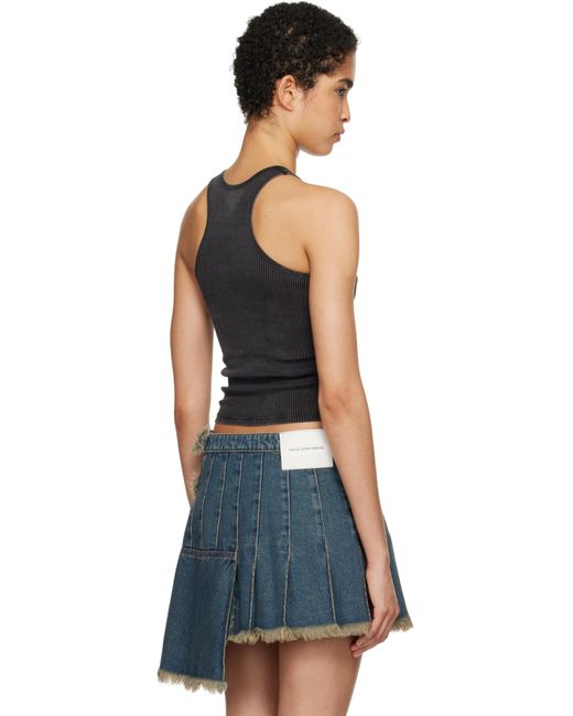 Alexander Wang ブラック Classic レーサーバック タンクトップ Black