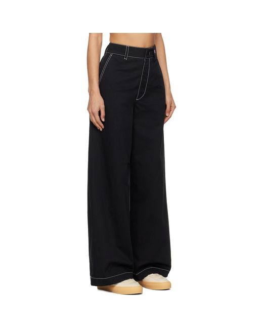 Moncler Genius Black Moncler X Palm Angels Contrast Trousers