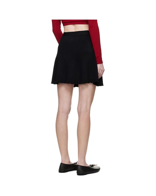 Live The Process Black Malia Miniskirt