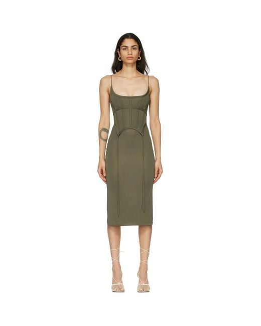 Corset jersey dress cheap