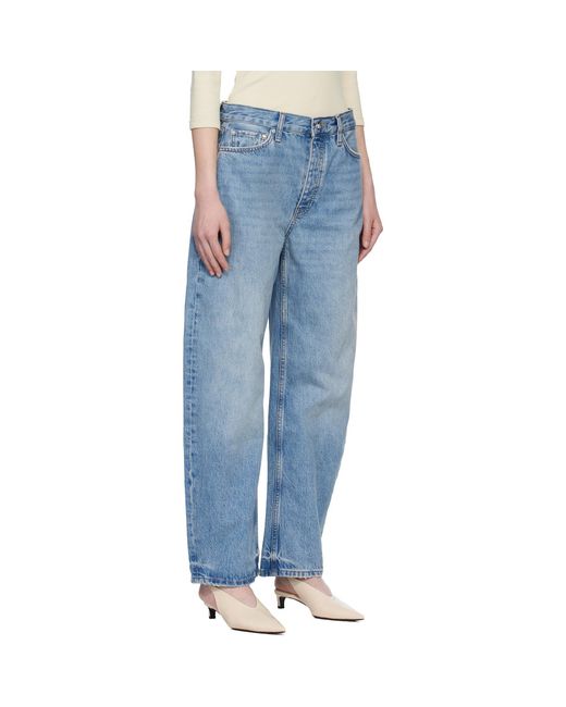 Anine Bing Blue Fritz Jeans