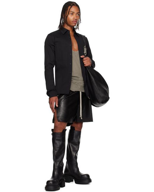 Sac Noir À Mousqueton Gemini Rick Owens pour homme en coloris Black