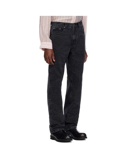 MMIC Black Roadie Jeans for men