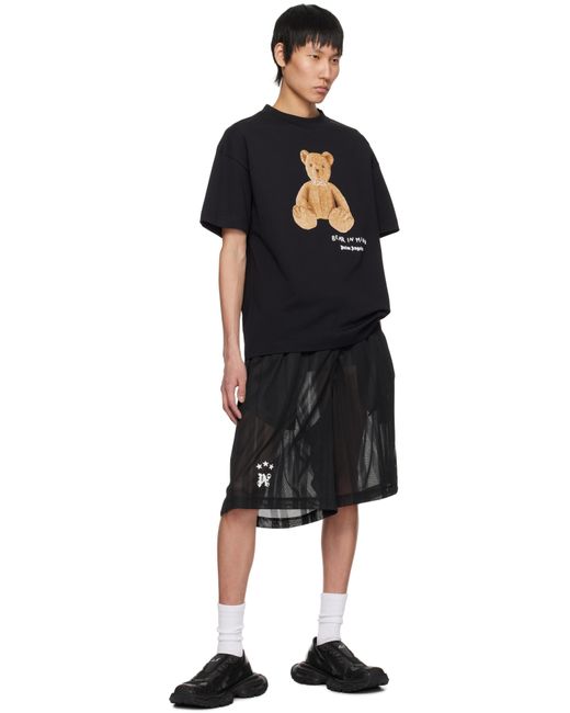 メンズ Palm Angels ブラック 'Bear Black