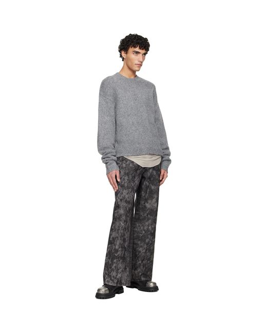 HELIOT EMIL Black Basalt Jeans for men