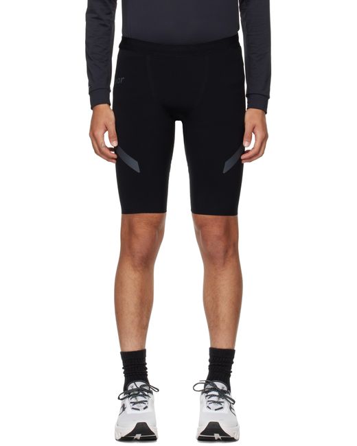 Soar Running Black Half Tights Short Leggings for men